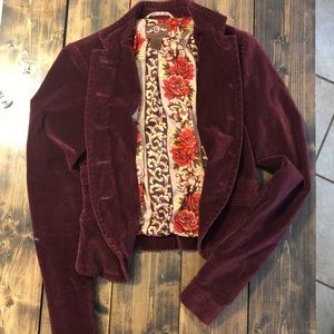 Velvet Blazer